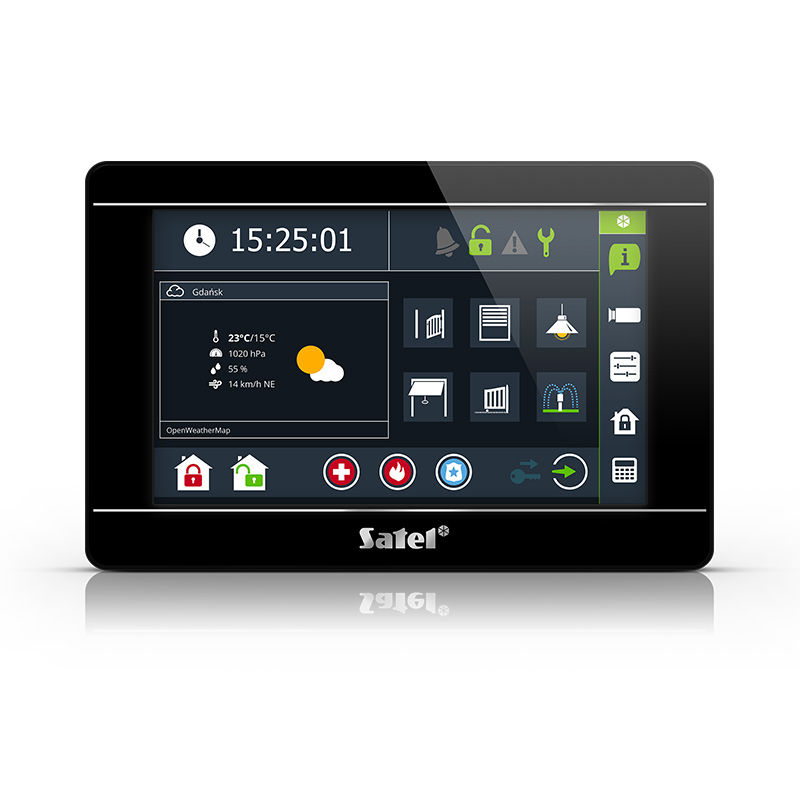 Bild: Bild: Touchscreen schwarz